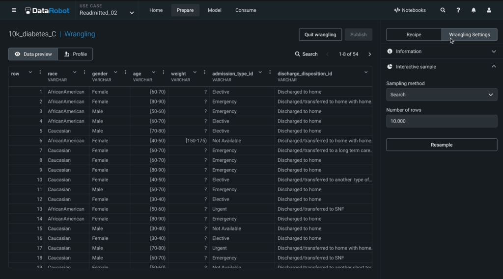 prepare modeling data hero