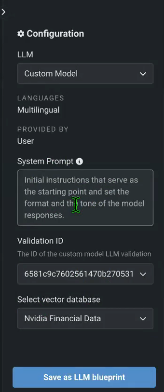 Figure 7. Adding and Configuring HuggingFace Endpoints in an LLM Playground